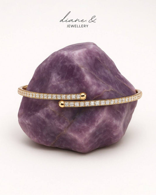 Aria Open Bangle (Gold)